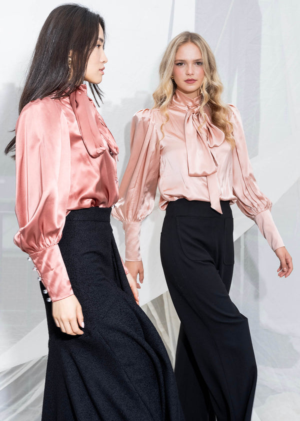 COLLETTE Bow Blouse - MTO