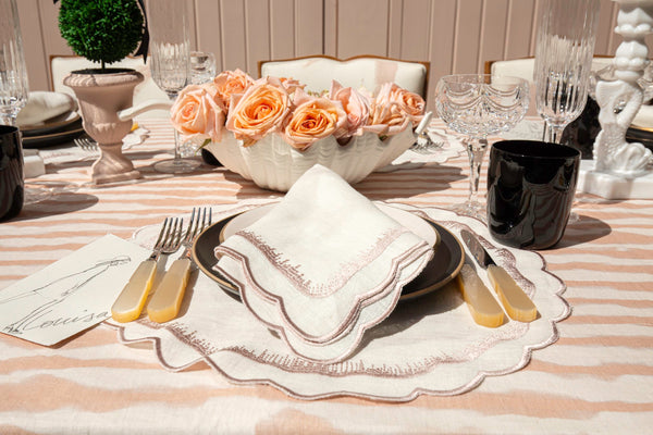 ANNA MASON X MAISON MARGAUX 'FLORENCE' PLACEMAT & NAPKIN SET